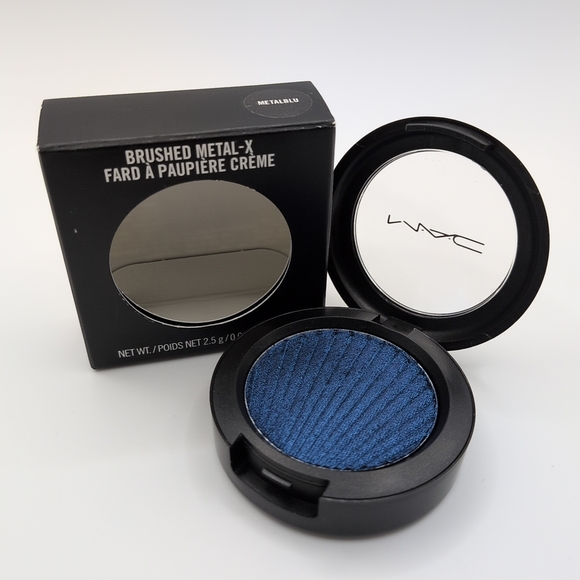 MAC Cosmetics Other - MAC Brushed Metal-X Eye Shadow Creme Cream METALBLU